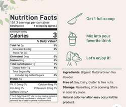 Microingredients matcha powder 