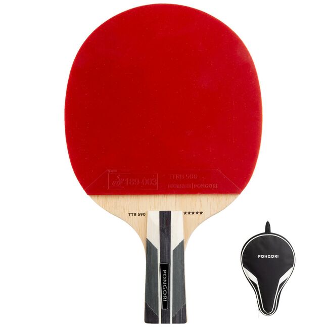 Ракетка для настольного тенниса speed type ttr 590 5* straight shot + набор ракеток