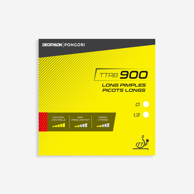 Резина для настольного тенниса ttrb 900 long rubber