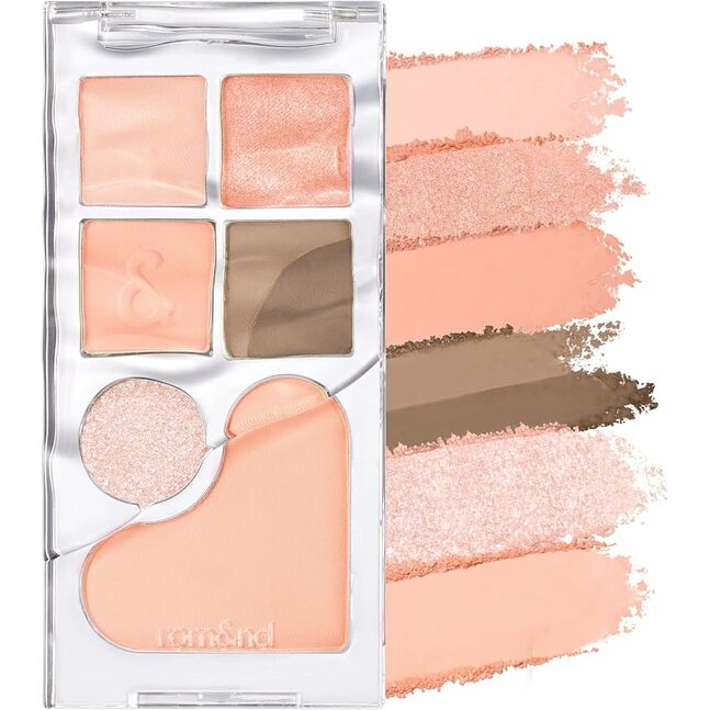 ROM&ND Bare Layer Palette 01 Apricot mood