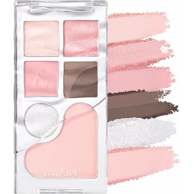 ROM&ND Bare Layer Palette 02 Strawberry mood