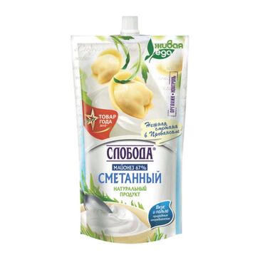 Слобода майонез зөөхийтэй 67% тослогтой, 400мл