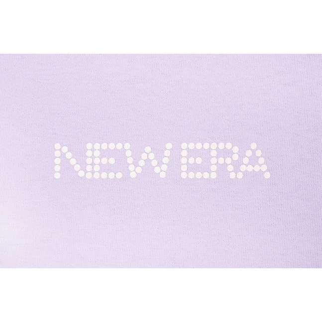W CROP TEE SAVOR THE MMT NE PEARL LILAC