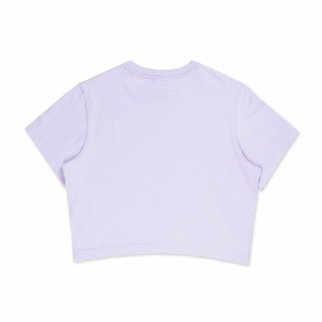 W CROP TEE SAVOR THE MMT NE PEARL LILAC