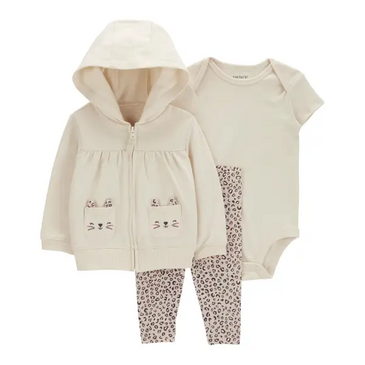 Хослол охид ирвэсэн кардиган сет 3 ш 