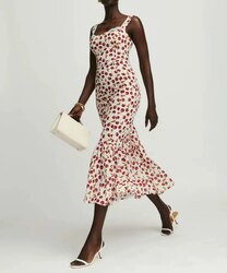 Zara cherry printed dress
