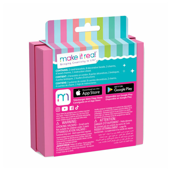 1708 MIR Halo Charms Bracelets   Pretty In Pink