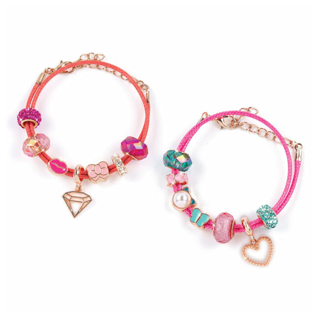 1708 MIR Halo Charms Bracelets   Pretty In Pink