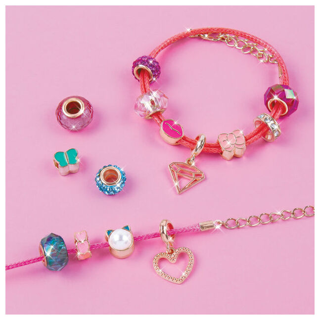 1708 MIR Halo Charms Bracelets   Pretty In Pink