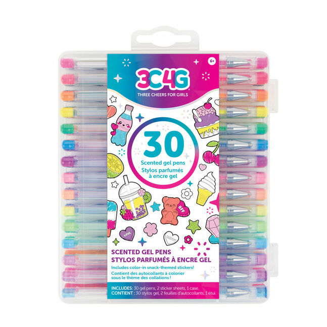 12057 3C4G 30 Scented Gel Pens