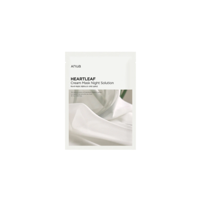 ANUA Heartleaf Cream Mask /night solution/ 25ml
