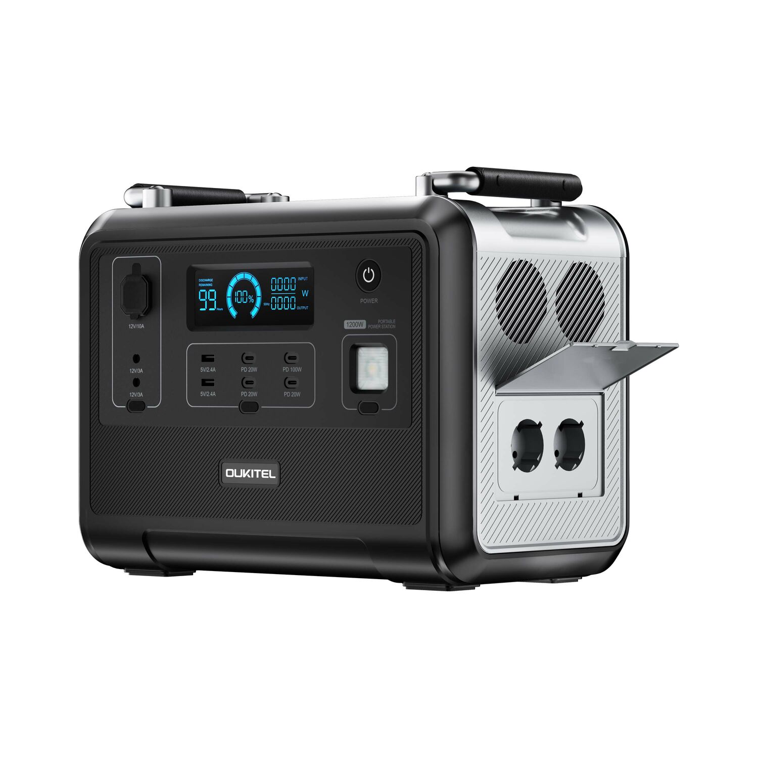 OUKITEL P1201 Portable Power Station 1200W/960Wh