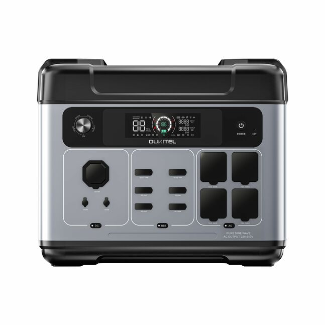 OUKITEL P2001 Plus Portable Power Station 2400W/2048Wh