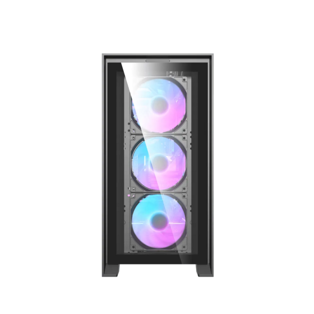 Darkflash DRX90 Glass ATX PC Case, Black - Компьютерын кейс