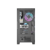 Darkflash DRX90 Glass ATX PC Case, Black - Компьютерын кейс
