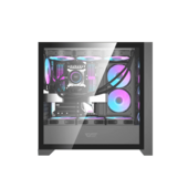 Darkflash DRX90 Glass ATX PC Case, Black - Компьютерын кейс