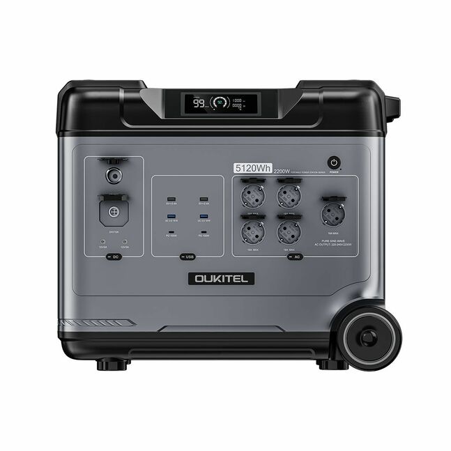 OUKITEL P5000 Pro Portable Power Station 5120Wh/3600W
