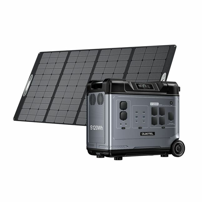 OUKITEL P5000 Pro Portable Power Station 5120Wh/3600W