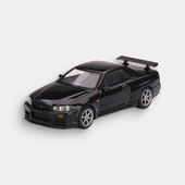 Nissan Skyline GT-R " R34 " 1:64  ( Black Pearl )