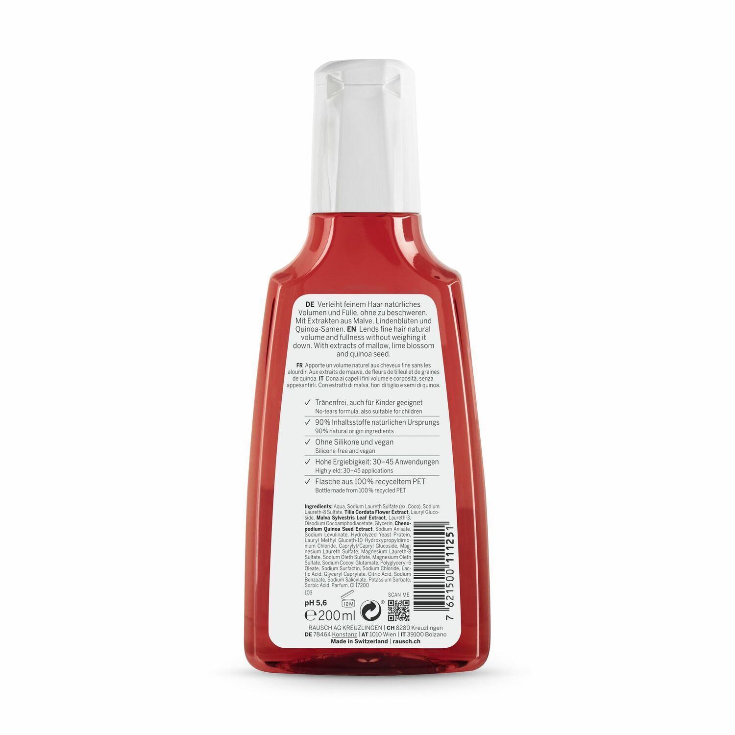 RAUSCH НАРИЙН ШИРХЭГТЭЙ ҮСЭНД ЗОРИУЛСАН ШАМПУНЬ