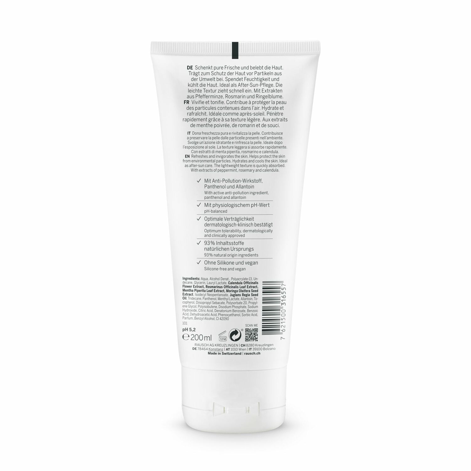 RAUSCH СЭРГЭЭХ, ЧИЙГШҮҮЛЭХ БИЕИЙН ТОС