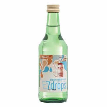 Soju 7 Drops Yogurt 12% 360 ML		
