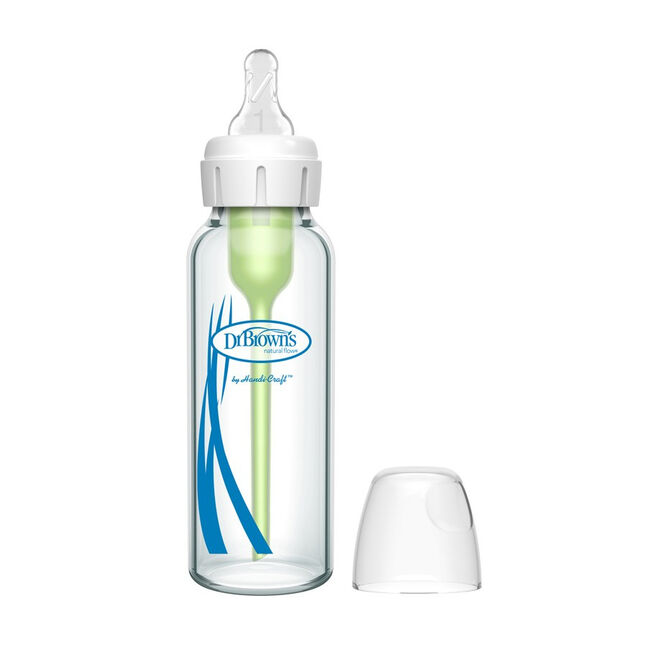 DrB Narrow Glass Baby bottle   Нарий шилэн угж 250 мл 