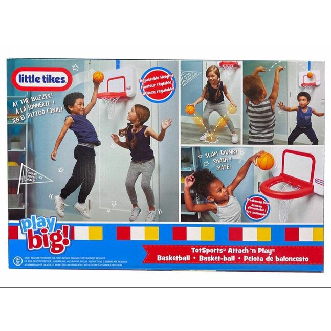 622243 LITTLE TIKES Attach 'n Play Basketball