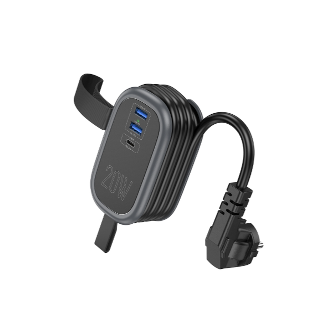 NS7 Sharp 1 position(PD20W/1C2A) desktop socket(EU/GER)