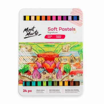 MM Soft Pastels 24pc Tin Box
