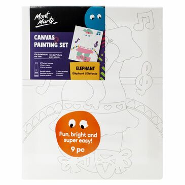 MM Kids Paint Me Set 9pce - Elephant