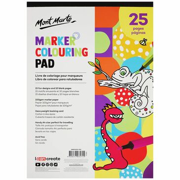 MM Marker Colouring Pad A4