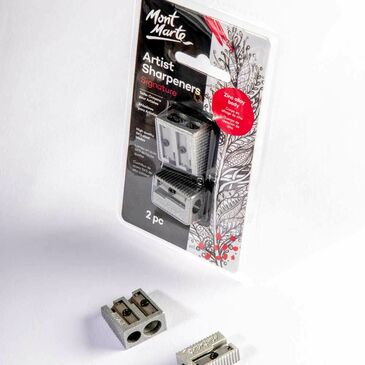 MM Artists Sharpener Set Zinc Alloy 2pc
