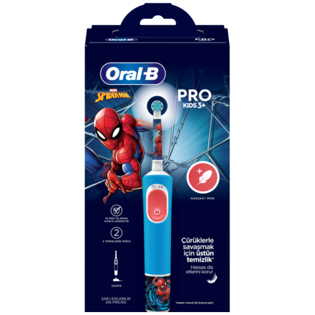 ORAL-B PRO SPIDERMAN 3+ 