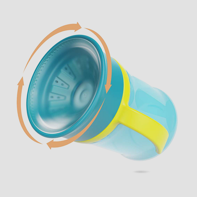 Baboo 360° бариултай аяга номин ногоон 6+сар 300мл 