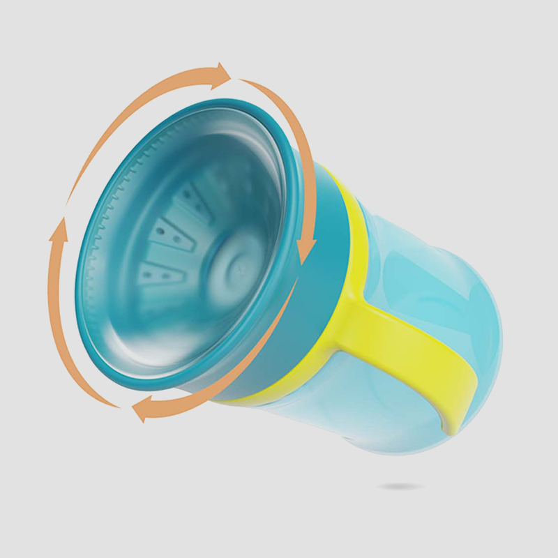 Baboo 360° бариултай аяга номин ногоон 6+сар 300мл 
