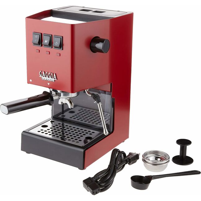 Gaggia Classic Pro Red хагас автомат кофены машин, улаан	