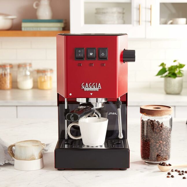 Gaggia Classic Pro Red хагас автомат кофены машин, улаан	