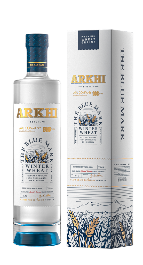 The Blue Mark with box