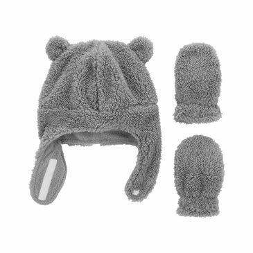 Малгай бээлий нейтрал цэнхэр үслэг 