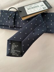 #boss SILK-JACQUARD TIE WITH DOT MOTIF зангиа бэлэн
