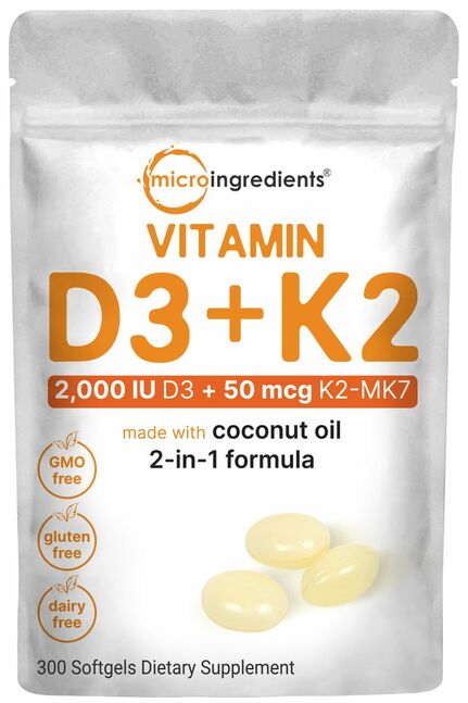 Microingredients 2000iu d3 + k2