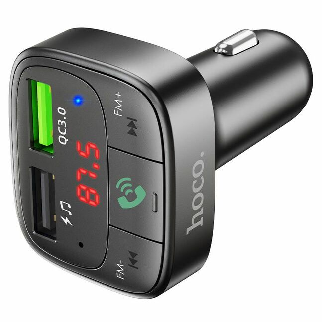 Car charger “E59 Promise” QC3.0 BT FM transmitter