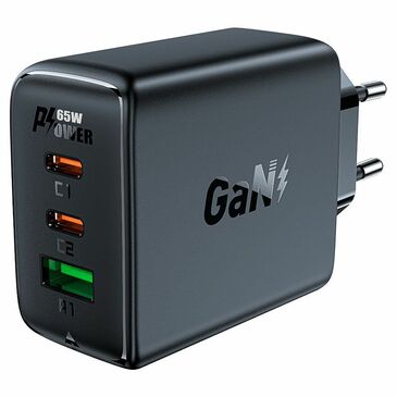 Acefast Fast Charger A41 PD65W GaN (2xUSB-C + USB-A) EU