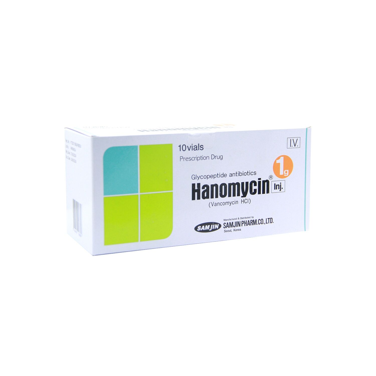 Ханомицин [ Самжин ] тар/н 1гр N10