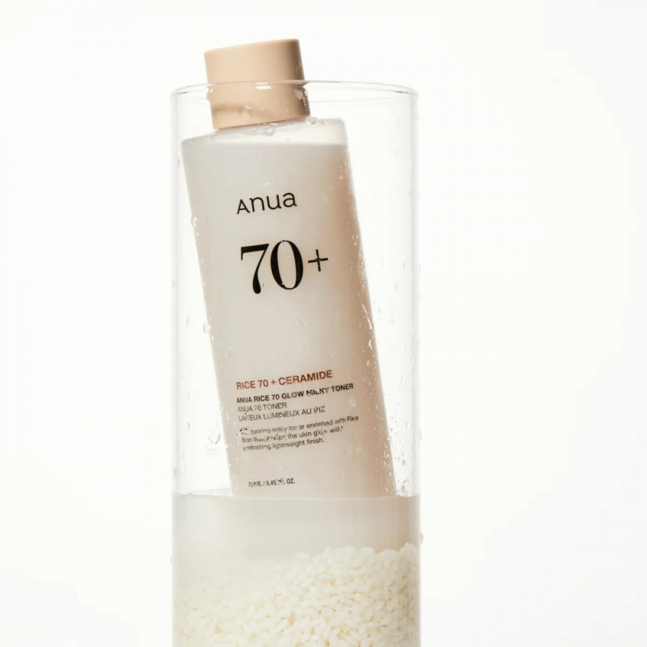 ANUA Rice 70+ Glow Milky Toner