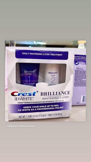 Crest шүд цайруулах шүдний ОО