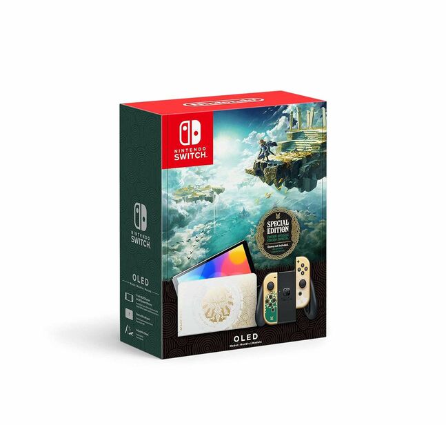 Nintendo switch oled zelda