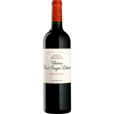 Chateau Haut Bages Liberal 2013 Pauillac 5ème Cru Classé 0.75L