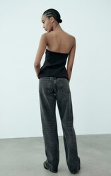 Zara top with zip